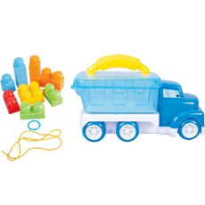 Truck with Building Blocks 26x23cm